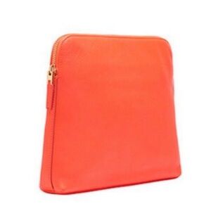 India Hicks Vibrant Coral Wristlet